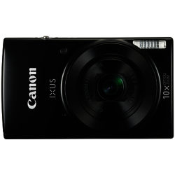 Canon IXUS 182 Digital Camera Kit, HD 720p, 20MP, 10x Optical Zoom, 20x Zoom Plus, Wi-Fi, NFC, 2.7 LCD Screen with Leather Soft Case & 8GB SD Card